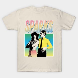 Sparks - Vintage Style Aesthetic Design T-Shirt